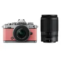 Nikon Z fc Mirrorless Camera (Coral Pink) + NIKKOR Z DX 16-50mm F/3.5-6.3 VR + NIKKOR Z DX 50-250mm f/4.5-6.3 VR Twin Lens Kit