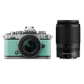 Nikon Z fc Mirrorless Camera (Mint Green) + NIKKOR Z DX 16-50mm F/3.5-6.3 VR + NIKKOR Z DX 50-250mm f/4.5-6.3 VR Twin Lens Kit