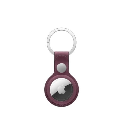 Apple AirTag FineWoven Key Ring — Mulberry ​​​​​​​