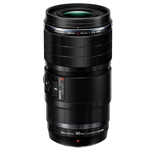 OM System M.Zuiko Digital ED 90mm F3.5 Macro is PRO for Micro Four Thirds System Camera, Weather Sealed Design, MF Clutch, Fluorine Coating, Compatible with Teleconverter
