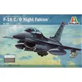 Italeri 1:72 Scale F-16C/D Night Falcon Fighter Aircraft Model Kit