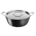 Jamie Oliver by Tefal Cooks Classic Induction Hard Anodised Big Batch Pan 30cm + Lid, H9125444