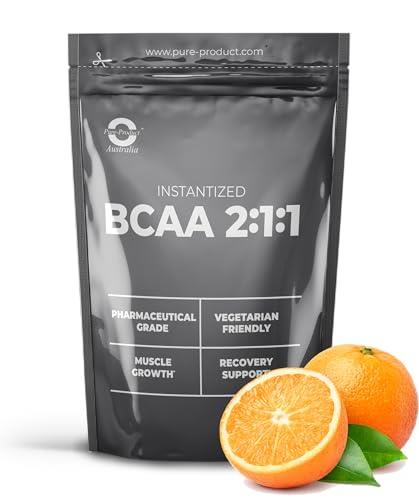 Pure Product Australia BCAA 2:1:1 Instantised Amino Acid Powder (Orange) (1KG)