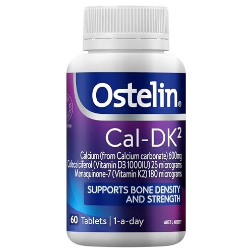 Ostelin Cal-DK2 Tablets 60-Formulated With Vitamins D3, K2 & Calcium For Bone Strength-Maintains Bone Density-Increases Dietary Calcium Absorption-Supports Healthy Immune System & Muscle Function