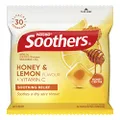 Soothers Honey and Lemon Sore Throat Lozenges 30 Pack, 120g