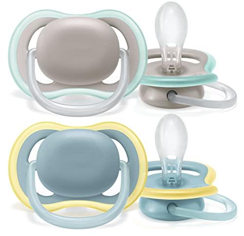 Philips Avent SCF349/01, 2 Ultra Air Orthodontic Dummies and BPA, from 18 Months, Extra Firm Teat