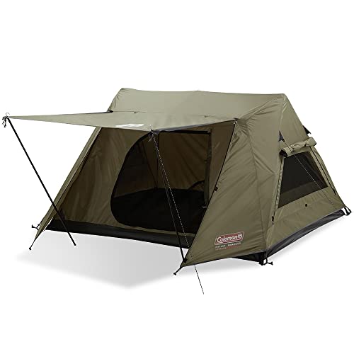 Coleman 3 Person Swagger, Instant up Camping Tent, Swag, Dual Instant Spine Hub, Water Resistant
