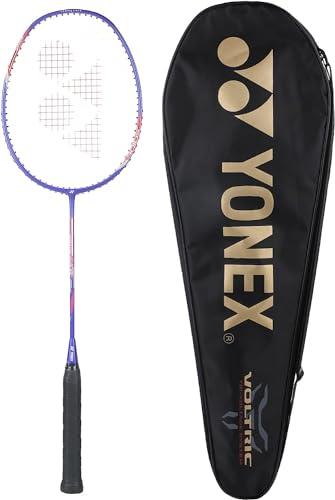 YONEX Voltric Lite 25i Graphite Strung Badminton Racket with Full Racket Cover (Blue) | for Intermediate Players | 77 Grams | Maximum String Tension - 30lbs
