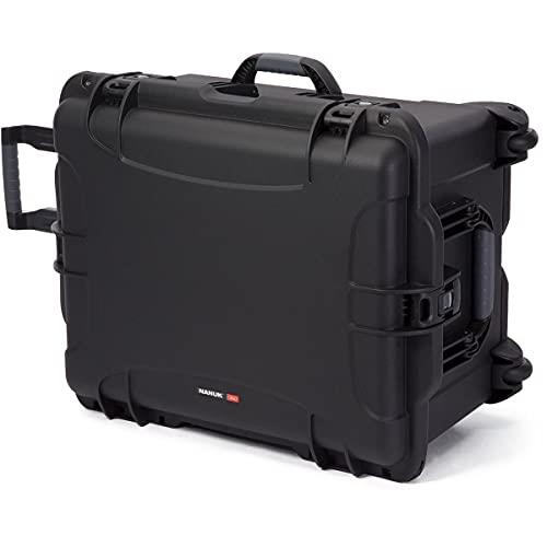 Wheeled Series 960 Lightweight NK-7 Resin Waterproof Protective Rolling Case with Foam, Black