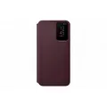 Samsung Galaxy S22+ Official Case - Smart Clear View Cover (Antibacterial) - Burgundy
