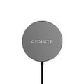 Cygnett 15W Magnetic Wireless Charging Cable, Black, 1.2 Meter