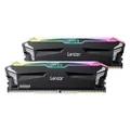 Lexar ARES RGB DDR5 RAM 32GB Kit (16GB x 2) 6000MHz, CL30-36-36-68 DRAM 288-Pin UDIMM Desktop Memory, PC Gaming Memory Supports XMP 3.0/AMD Expo, 1.35V (LD5BU016G-R6000GDLA)