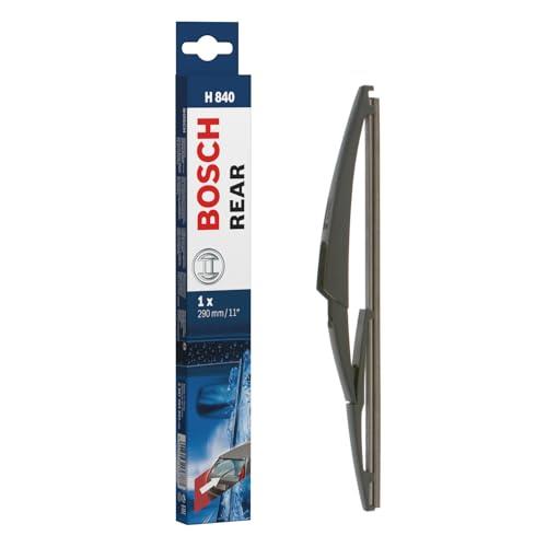 Bosch Rear Wiper H 840-1 Replacement Blade for Rear Window - 290 mm | Excellent Cleaning Performance - Quick and Easy Installation on the Rear Windscreen - Vehicle-Specific Fit