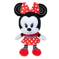 Disney Baby Minnie Mouse Crinkle Plush, 25 cm Size, Black/Red/White