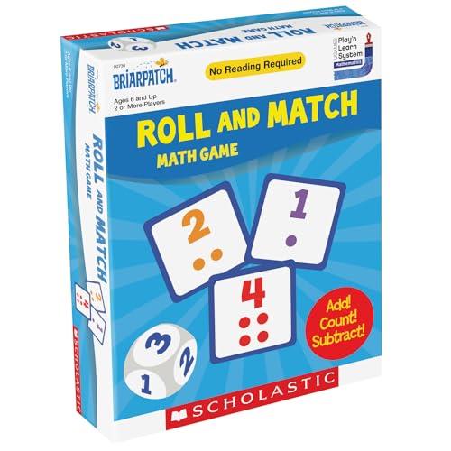 Briarpatch, Scholastic Roll and Match Dice and Card Early Learning Game from, for 2 or More Players Ages 6 and Up