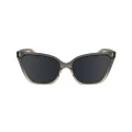 Calvin Klein Women's Sunglasses CK24507S - Grey/Beige with Solid Grey Lens