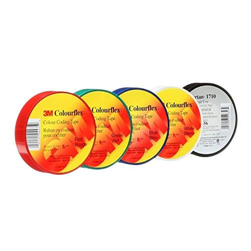 3M Tartan Electrical Tape Yellow 18mm x 18m