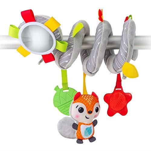 BENBAT Dazzle Friends On The Go Toys Hanging Spiral Toy for New Born and Above, Multi/Colour (BM710)