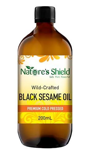 Nature's Shield Wild Crafted Black Sesame Oil 200 ml