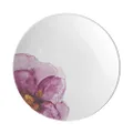 Villeroy & Boch - Rose Garden Coupe Breakfast Plate, 21 x 21 x 2.5 cm, Premium Porcelain, White/Pink