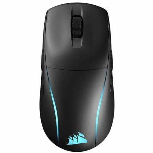 Corsair M75 Wireless RGB Lightweight FPS Gaming Mouse - 26,000 DPI - Interchangeable Side Buttons - iCUE Compatible - PC - Black