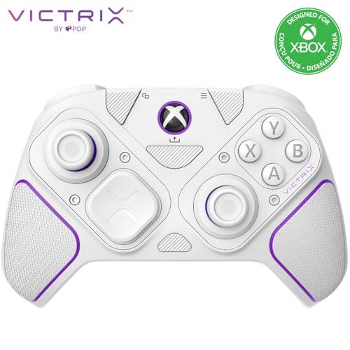 PDP Victrix Pro BFG drahtlos Controller: White For Xbox Series X|S, Xbox One, and Windows 10/11 PC
