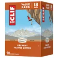 Clif Bar - Energy Bars - Crunchy Peanut Butter - (2.4 Ounce Protein Bars, 18 Count) Packaging May Vary (160679)