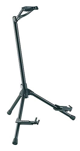 K&M Memphis 10 17685 Guitar Stand Black Height 55-112 cm Steel with Safety Lock Adjustable