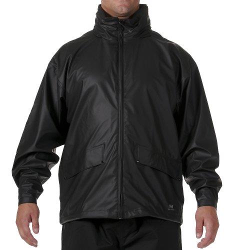 (XX-Large, Black) - Helly Hansen Voss Waterproof Jacket / Mens Workwear