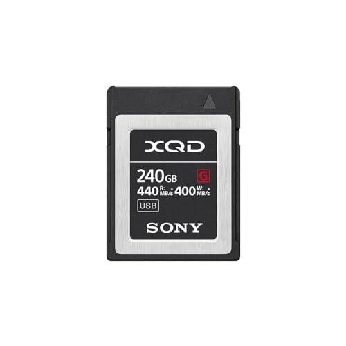 Sony QDG240F XQD G Series Memory Card 240GB, Black