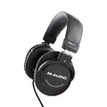 M-Audio HDH40 – Over Ear Studio Headphones with Closed Back Design, Flexible Headband and 2.7m Cable for Studio Monitoring, Podcasting and Recording