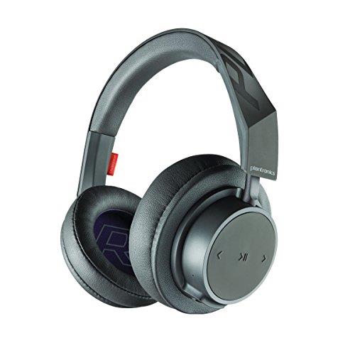 Plantronics BackBeat GO 600 Noise-Isolating Headphones, Over-The-Ear Bluetooth Headphones, Grey