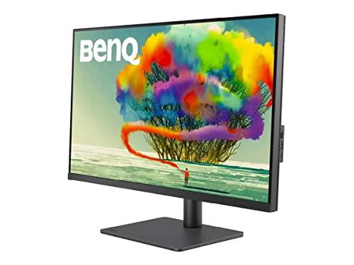 BenQ PD3205U 31.5” 4K Monitor for Mac, UHD, sRGB, Rec.709, HDR10, IPS, AQCOLOR Technology, USB-C, Factory-Calibrated, Color Mode, Darkroom Mode, Animation Mode, CAD/CAM Mode, Hotkey Puck G2, KVM