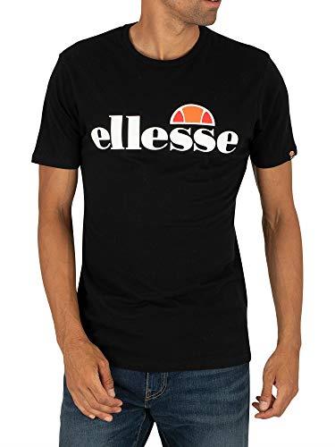 Ellesse Men's SL Prado Short Sleeve Tee, Black, X-Large