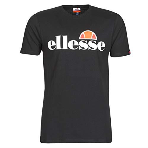 Ellesse Men's SL Prado Short Sleeve Tee, Black, XX-Large