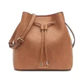 Calvin Klein Women's Gabrianna Novelty Bucket Shoulder Bag, Caramel, One Size
