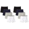 Calvin Klein Boys Underwear 8 Pack Boxer Briefs-Basics Value Pack, Basic Pack, Large