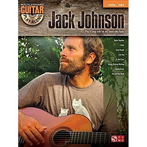 Cherry Lane Music Jack Johnson Guitar Play-Along Volume 181 Book