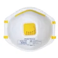Portwest P101 Disposable FFP1 Exhalation Valve Respirator Face Mask (Pack of 10) White
