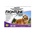 FRONTLINE PLUS DOG 20-40KG LGE 3'S PURPLE
