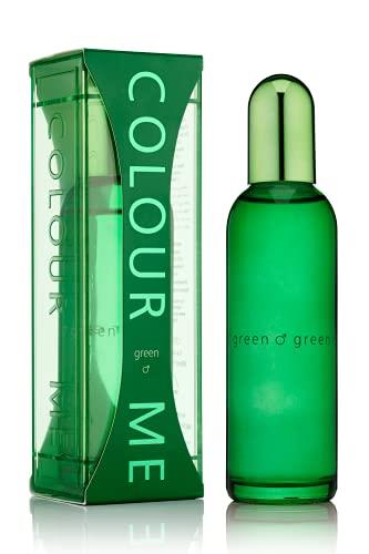 Colour Me Green - Fragrance for Men - 90ml Eau de Parfum, by Milton-Lloyd