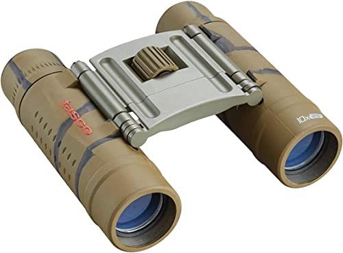 Tasco Essentials 10x25 Binoculars Roof 168125b Brown 2016