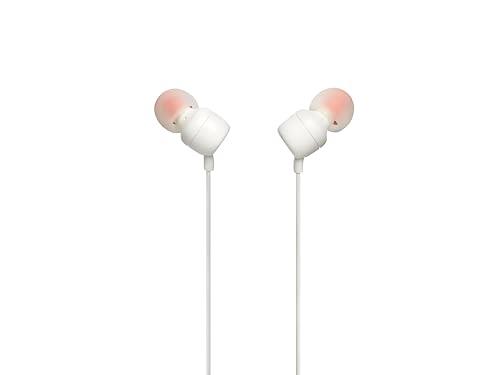 JBL Tune 110 Wired in Ear Headphones White