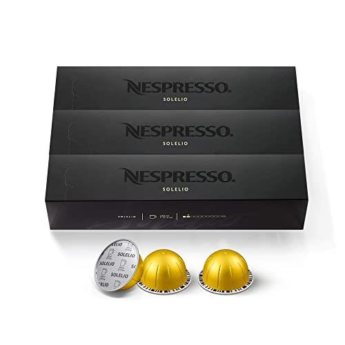 Nespresso VertuoLine Coffee, Solelio, 30 Count