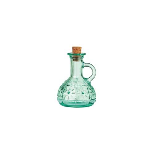 Bormioli Rocco Country Home Olivia Oil Bottle with Cork, 0.22 Liter Capacity