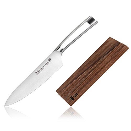 Cangshan Cutlery Australia TN1 Series Swedish Sandvik Steel Forged Chef Knife Set, Silver, 1021653