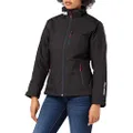 Helly Hansen Women's Crew Midlayer Fleece Lined Waterproof Windproof Breathable Rain Coat Jacket, 992 Black, XX-Large