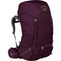 Osprey Renn 65L Women's Backpacking Backpack, Aurora Purple