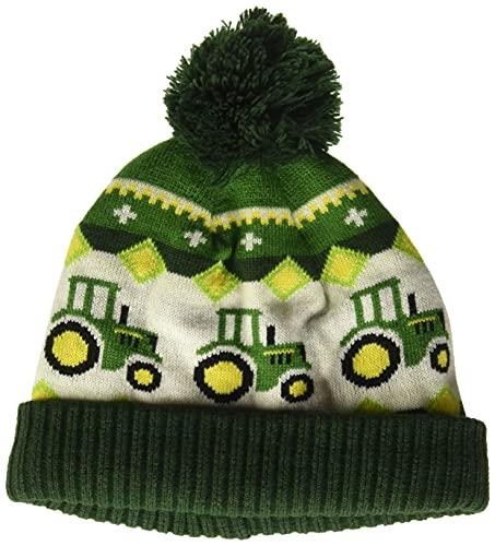 John Deere Boys' Winter Cap, Green, Toddler