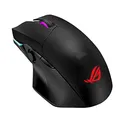 ASUS ROG Chakram Wireless / Wired Gaming Mouse - 2.4GHz, Bluetooth, Qi Charging, Programmable Joystick, ROG Push-Fit Swappable Switches, 5 Programmable Buttons, Aura Sync RGB Lighting